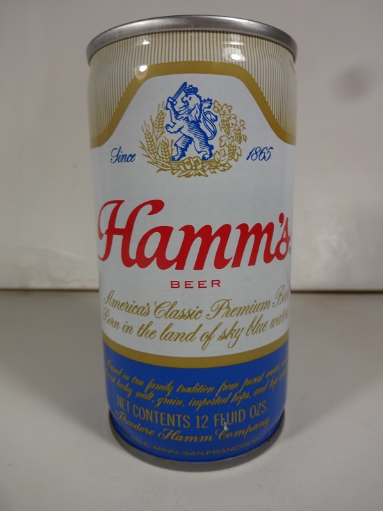 Hamm's - Hamm - crimped - enamel - T/O